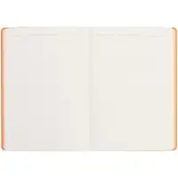 Ежедневник Flexpen Black, недатированный, черный со светло-оранжевым