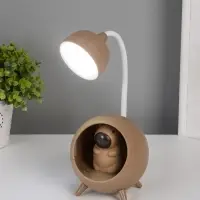 Ночник "Капибара в круглом кресле" LED 3Вт 5V USB АКБ 2 режима 8,5х8,5х25,5 см Ночник "Капибара в круглом кресле" LED 3Вт 5V USB АКБ 2 режима 8,5х8,5х25,5 см