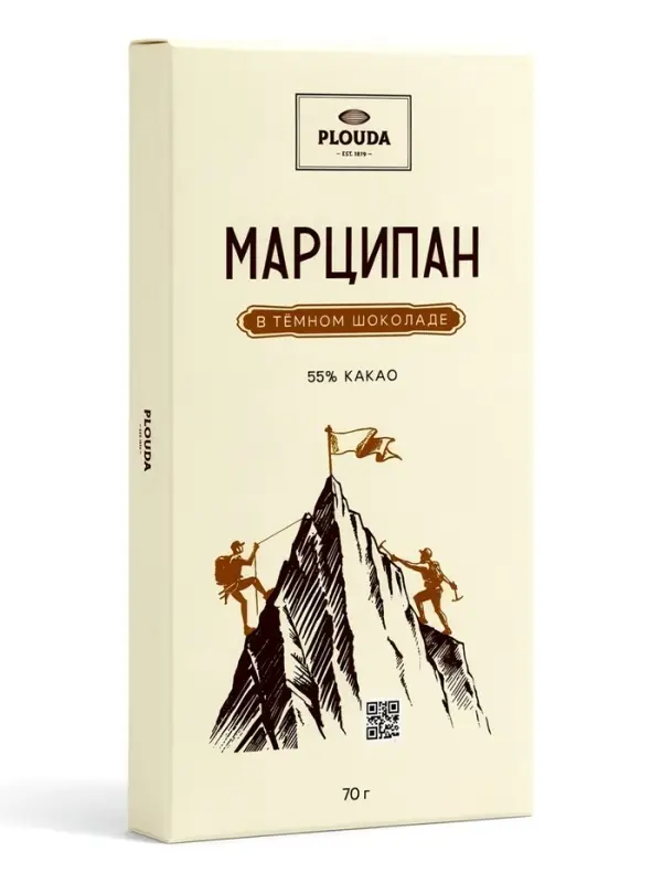 Шоколад с начинкой &laquo;Марципан в тёмном шоколаде&raquo;, 70 г