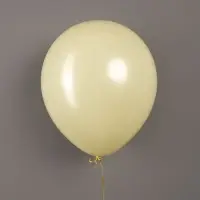 Воздушные шары латексные 12" &laquo;Жёлтый&raquo;, макарунс, 50 шт.