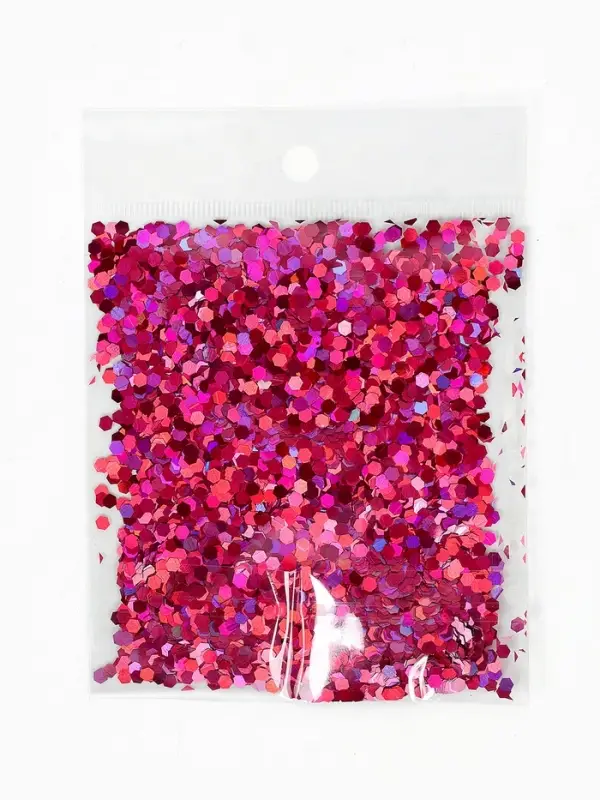 Наполнитель для шаров &laquo;Конфетти шестиугольник&raquo;, d=3 мм, 10 г