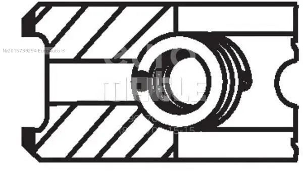 Кольца поршневые к-кт на 1 цилиндр