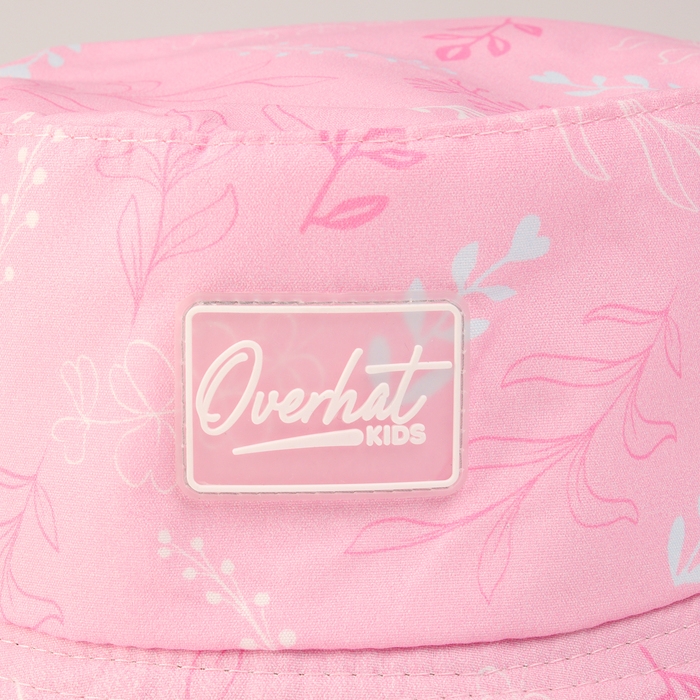 Панама детская для девочки Overhat, цвет розовый, р-р 54 Панама детская для девочки Overhat, цвет розовый, р-р 54