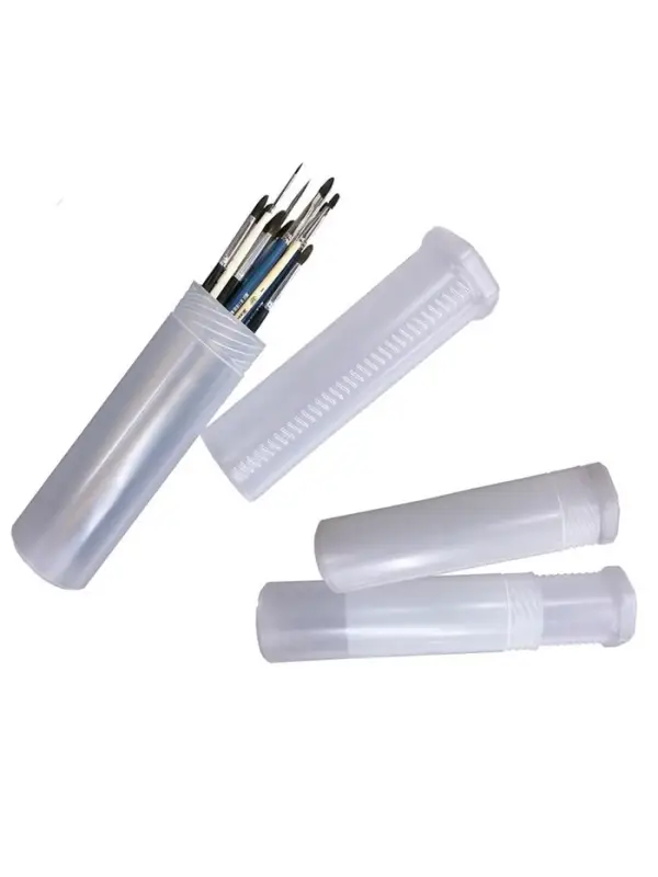 Пенал - тубус для кистей &laquo;ЗХК&raquo;, телескопический 21-37 см, пластиковый, DK11311