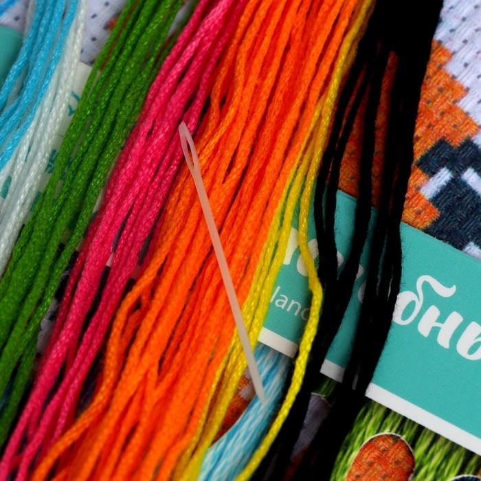 Вышивка крестиком для детей «Лисёнок», набор для творчества, 14 х 10 см Вышивка крестиком для детей «Лисёнок», набор для творчества, 14 х 10 см