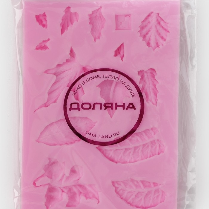 Молд Доляна «Гербарий», силикон, 8×5×0,8 см, цвет МИКС Молд Доляна «Гербарий», силикон, 8×5×0,8 см, цвет МИКС