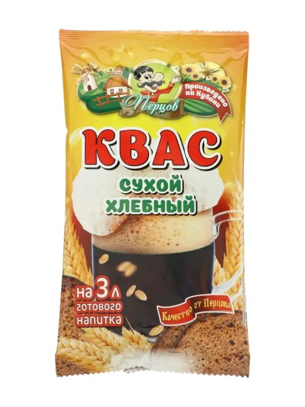 Квас сухой хлебный на 3л. 150гр.*40шт.