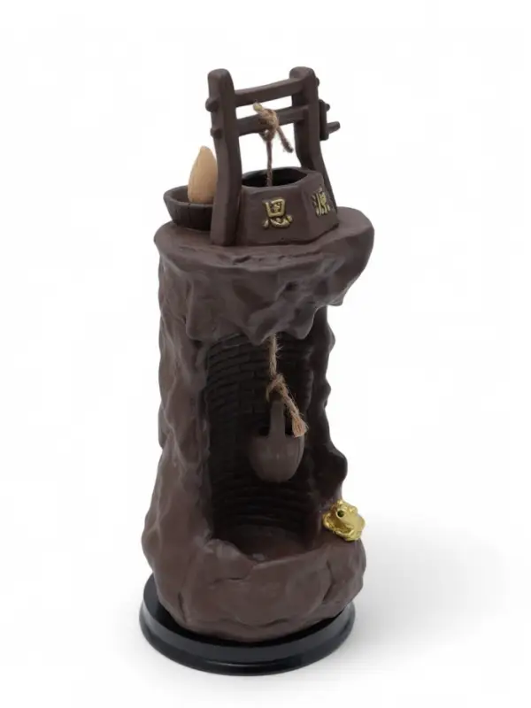 Подставка для благовоний TAKE IT EASY &laquo;Колодец&raquo;, набор благовоний конусы, стелющийся дым, 25&times;10&times;10 см, с подсветкой, батарейки LR=44