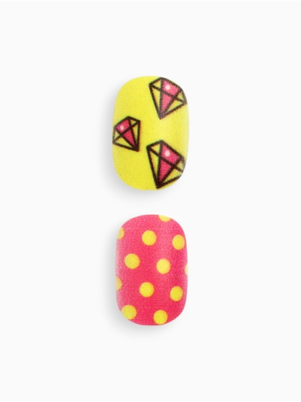 Детские накладные ногти  Детские накладные ногти "Зайчик", 12 шт