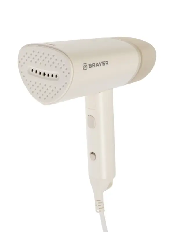 Отпариватель BRAYER 4130BR, ручной, 1200Вт, 100мл, 18 г/мин, 1.9м, бежевый