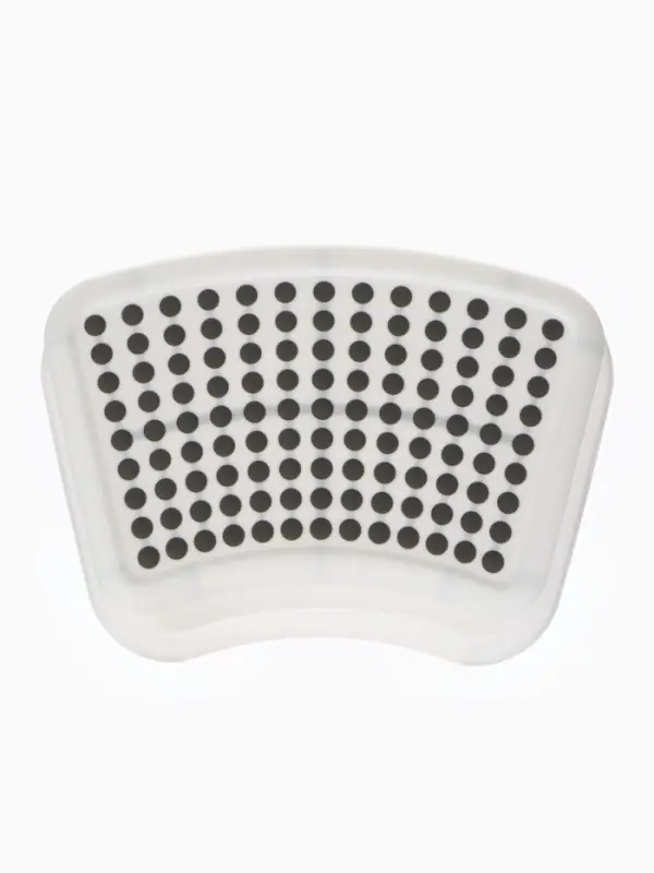 Табурет-подставка детская, для ног, антискользящая., белая, серая