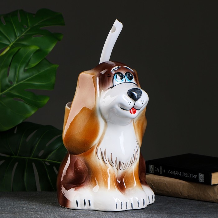 Подставка под ёрш Подставка под ёрш "Собака", с ёршиком