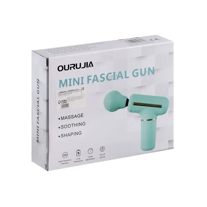 Массажёр для тела LEM-54, перкуссионный, 4 режима, 1200 мА/ч, голубой Массажёр для тела LEM-54, перкуссионный, 4 режима, 1200 мА/ч, голубой