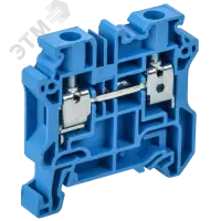 ARMAFIX Колодка клеммная CY6BU винтовая 6мм2 проходная синяя Ex IEK