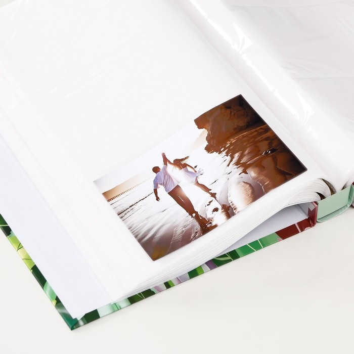 Фотоальбом на 300 фото 10х15 см Фотоальбом на 300 фото 10х15 см "Объёмные цветы" МИКС 23,5х5,5х33,5 см