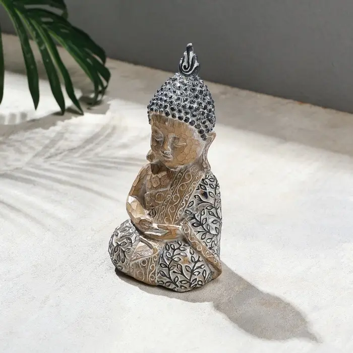 Фигурка полистоун TAKE IT EASY &laquo;Будда: руки на коленях&raquo;, 9&times;9.5&times;17 см
