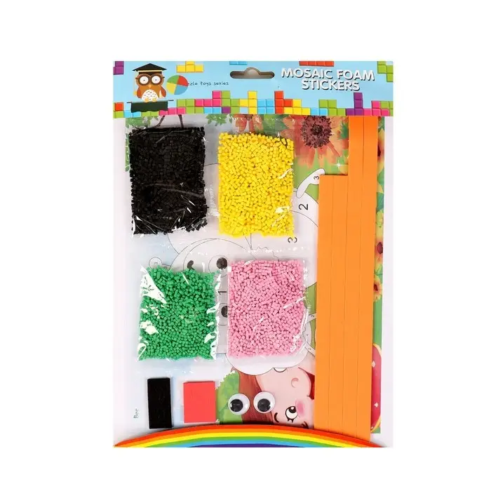 Аппликация EVA крошкой «Пчёлка»