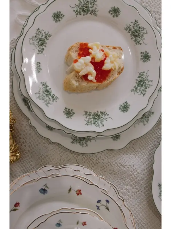 Тарелка WY Emerald Essence, d=26.5 см, фарфор, белая