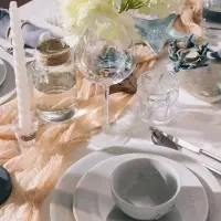 Салатник Magistro Willow, d=10.6 см, 270 мл, фарфор, голубой