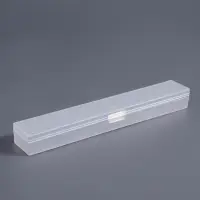 Бокс для хранения мелочей, 3.1&times;18.9&times;2.2 см, прозрачный