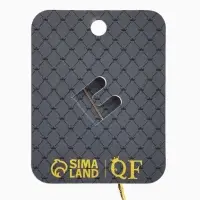 Брошь &laquo;Дятел&raquo;, цвет красно-белый в чернёном золоте