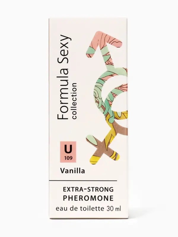 Туалетная вода женская с феромонами Formula Sexy collection Vanilla U109, 30 мл