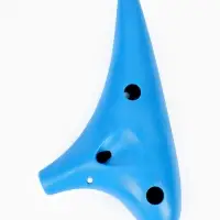 Окарина Music Life 12 отверстий, синяя, 17.5&times;9.5&times;4.5 см