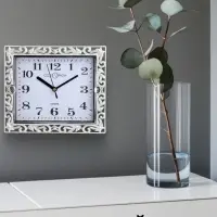 Часы настенные классические &laquo;Зара&raquo;, бесшумные, плавный ход, 21&times;18 см