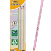 Карандаш чернографитный BIC HB Evolution &laquo;Пастель&raquo;, пластиковый