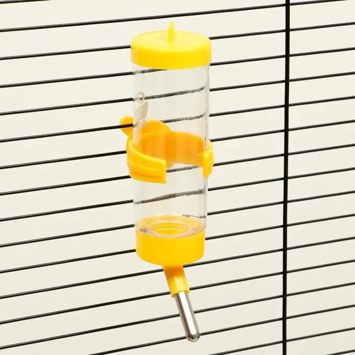 Поилка для грызунов  Поилка для грызунов "Пижон", 125 мл, жёлтая