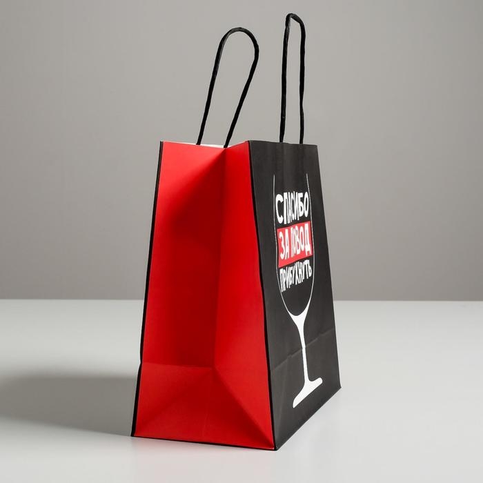 Пакет подарочный, упаковка, «Повод прибухнуть», 22 х 22 х 11 см Пакет подарочный, упаковка, «Повод прибухнуть», 22 х 22 х 11 см