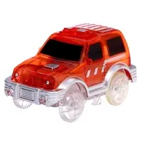 Автотрек &laquo;Магический Трек&raquo;, гибкий, светится в темноте, 132/145 детали, мёртвая петля, МИКС