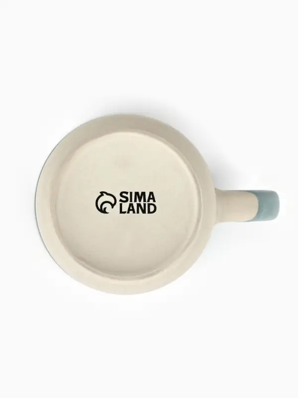 Кружка новогодняя керамическая &laquo;Мишка&raquo;, 400 мл, ручная работа