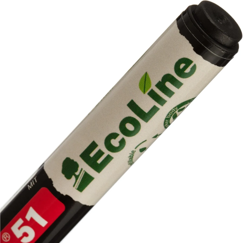 Маркер лаковый E-51 на водной основе, чёрный, 1-2 мм