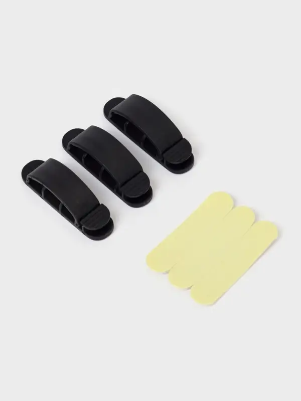 Держатели для проводов, набор 3 шт., на 3 провода, МИКС