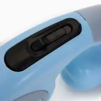 Рулетка - поводок "Косточка", с контейнером для пакетов, трос 3 м, голубая/серая Рулетка - поводок "Косточка", с контейнером для пакетов, трос 3 м, голубая/серая