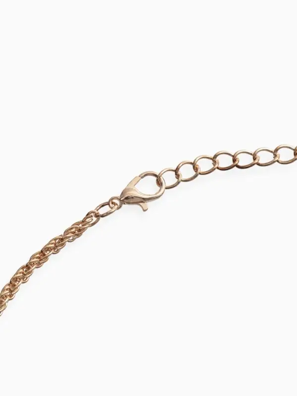 Гарнитур 3 предмета: серьги, кулон, кольцо &laquo;Капли&raquo;, чёрно-белые в золоте, 45 см