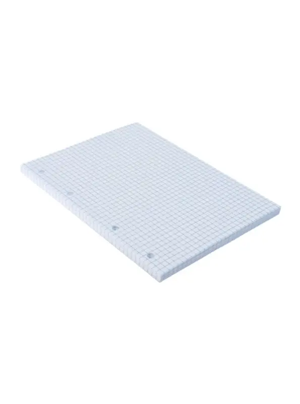 Сменный блок для тетрадей на кольцах А5, 80 листов в клетку, Calligrata, белый 100%