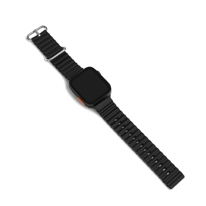 Смарт-часы, 180 мАч, IPS, 240x282, Android 5.0+, iOS 10+, ремешок силикон, черные Смарт-часы, 180 мАч, IPS, 240x282, Android 5.0+, iOS 10+, ремешок силикон, черные