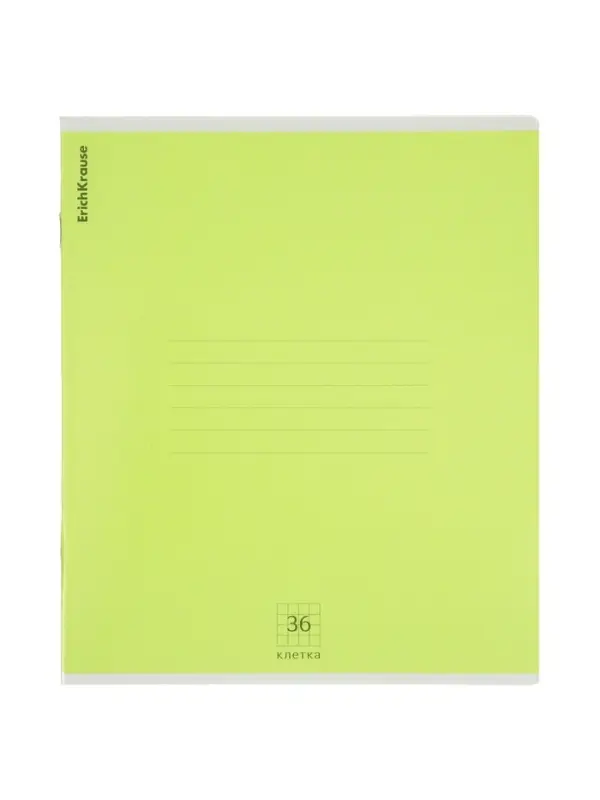 Тетрадь 36 листов в клетку ErichKrause Nature Colors, МИКС