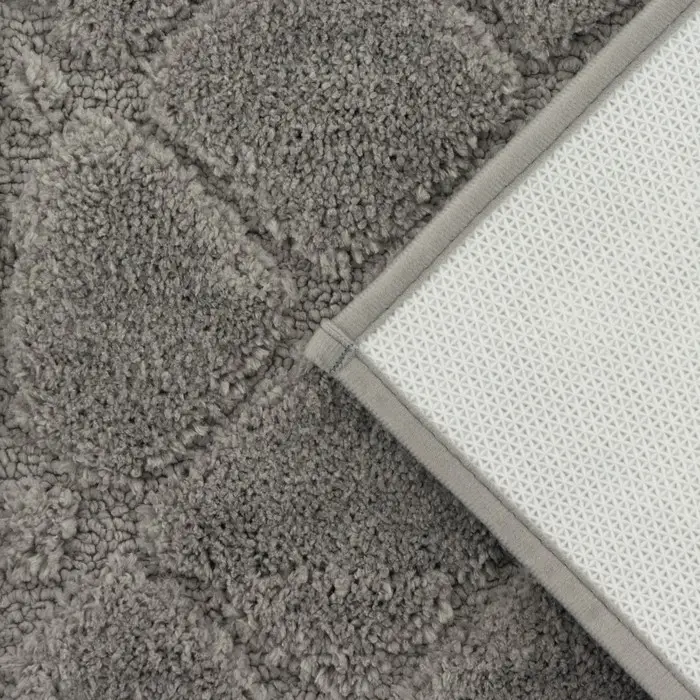 Коврик Доляна &laquo;Шамбор&raquo;, 40&times;60 см, серый