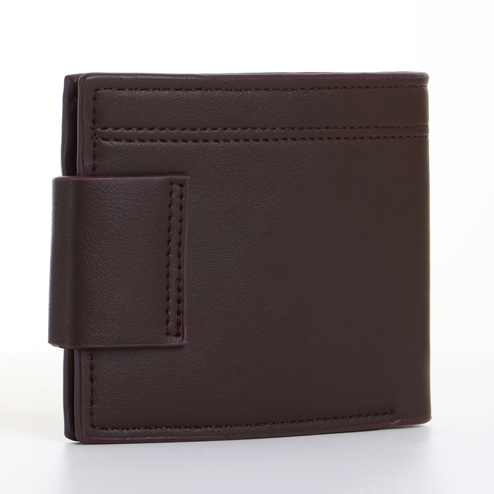 Портмоне мужское на магните, цвет коричневый Портмоне мужское на магните, цвет коричневый