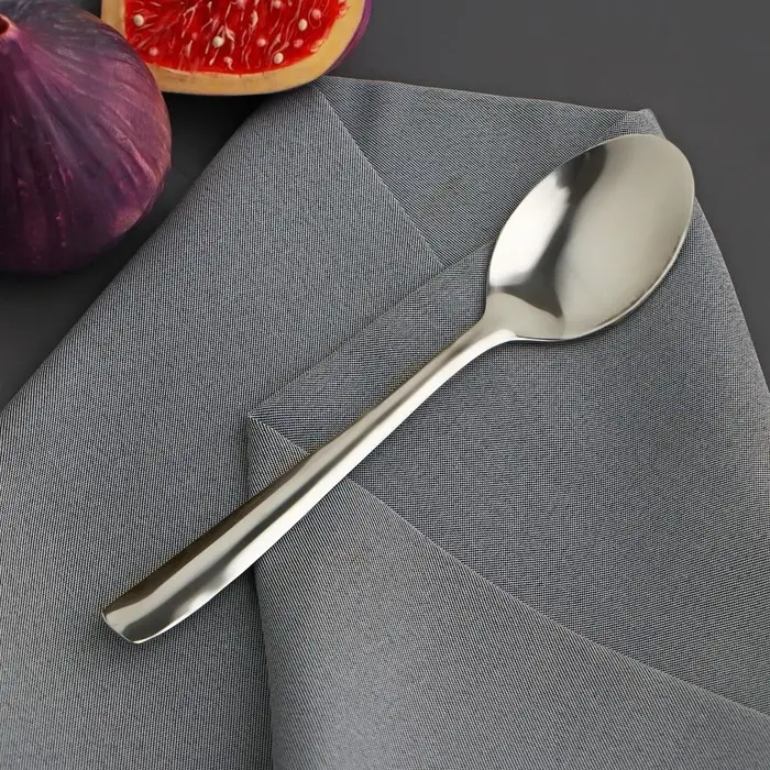 Ложка чайная Доляна «Нью Гастро», длина 13.8 см, толщина 1.2 мм Ложка чайная Доляна «Нью Гастро», длина 13.8 см, толщина 1.2 мм