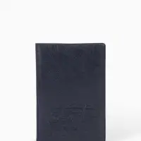 Обложка для автодокументов, с тиснением, 9.5&times;0.5&times;13.5 см, синяя