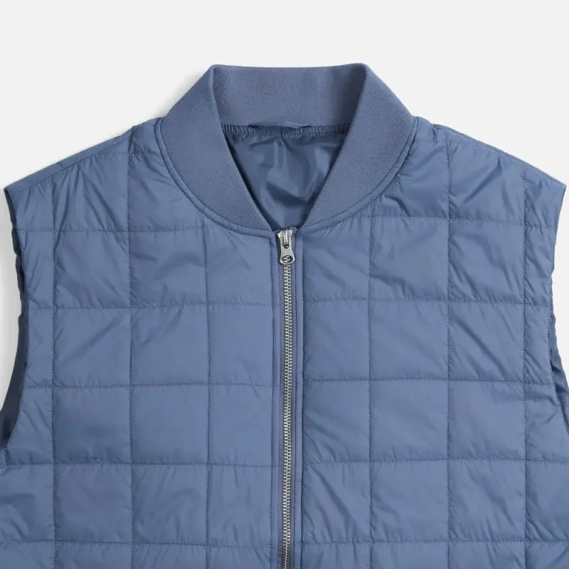 Жилет унисекс Warmbridge, синий (джинс), размер 3XL