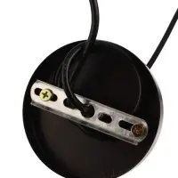 Светильник потолочный BayerLux &laquo;Кэлшот&raquo; (Сияние), 1&times;40 Вт, Е27, черный, 13&times;13&times;20+100 см