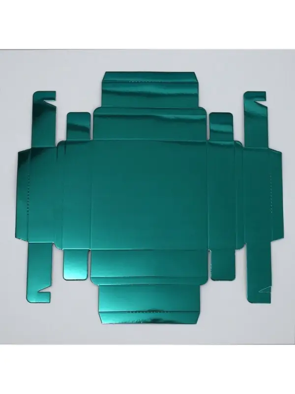 Коробка для конфет, кондитерская упаковка, 9 ячеек, &laquo;Изумрудная&raquo;, 14.7&times;14.7&times;3.5 см