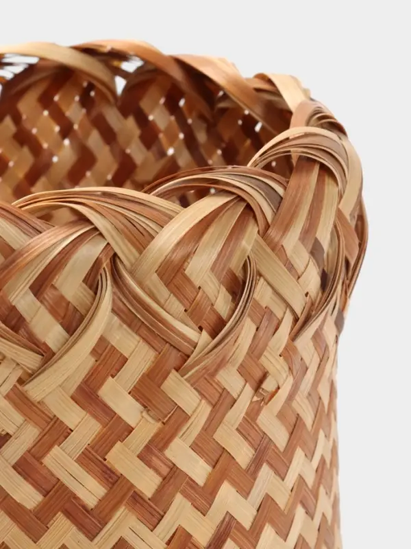 Корзинка плетёная, 20&times;20&times;25 см, бамбук