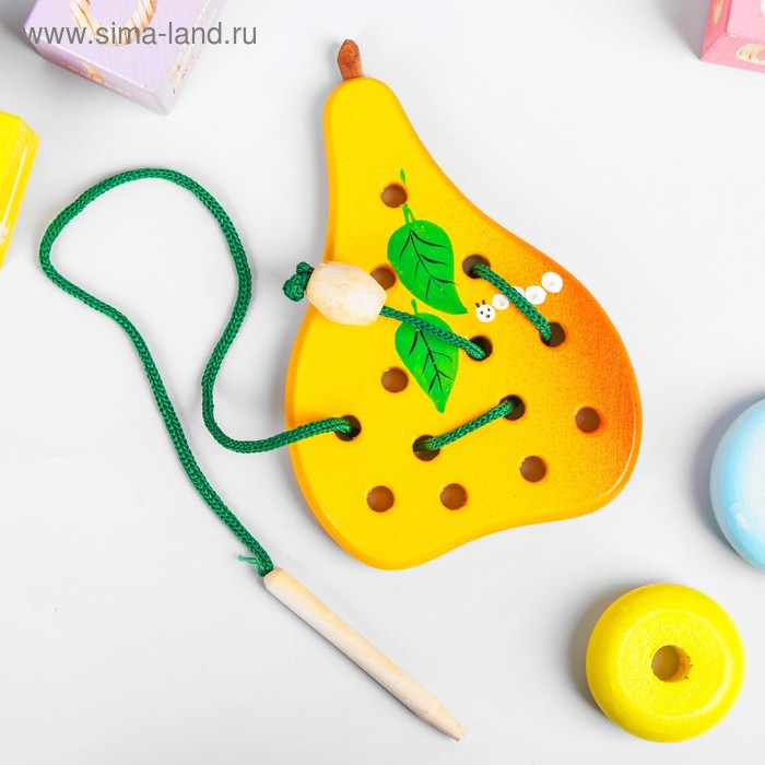 Шнуровка  Шнуровка "Груша плоская" МИКС