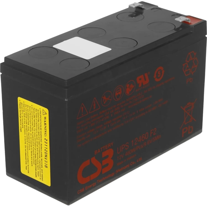 Батарея для ИБП CSB UPS12460 F2 12В 9А.ч